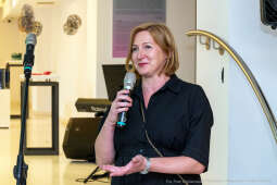 Prezydent, Miszalski, Krakowska Huta Szkła, wernisaż, wystawa, Eksperyment, szkło, szklane