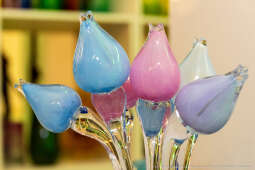 Prezydent, Miszalski, Krakowska Huta Szkła, wernisaż, wystawa, Eksperyment, szkło, szklane