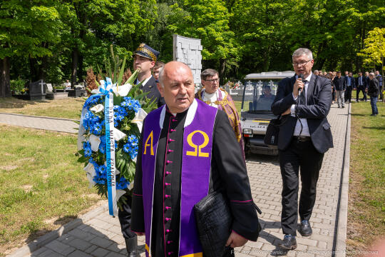 Prezydent, Miszalski, Duda, pogrzeb, Jacek Zieliński, Skald, Rakowicki, cmentarz, Andrzej Zielińsk