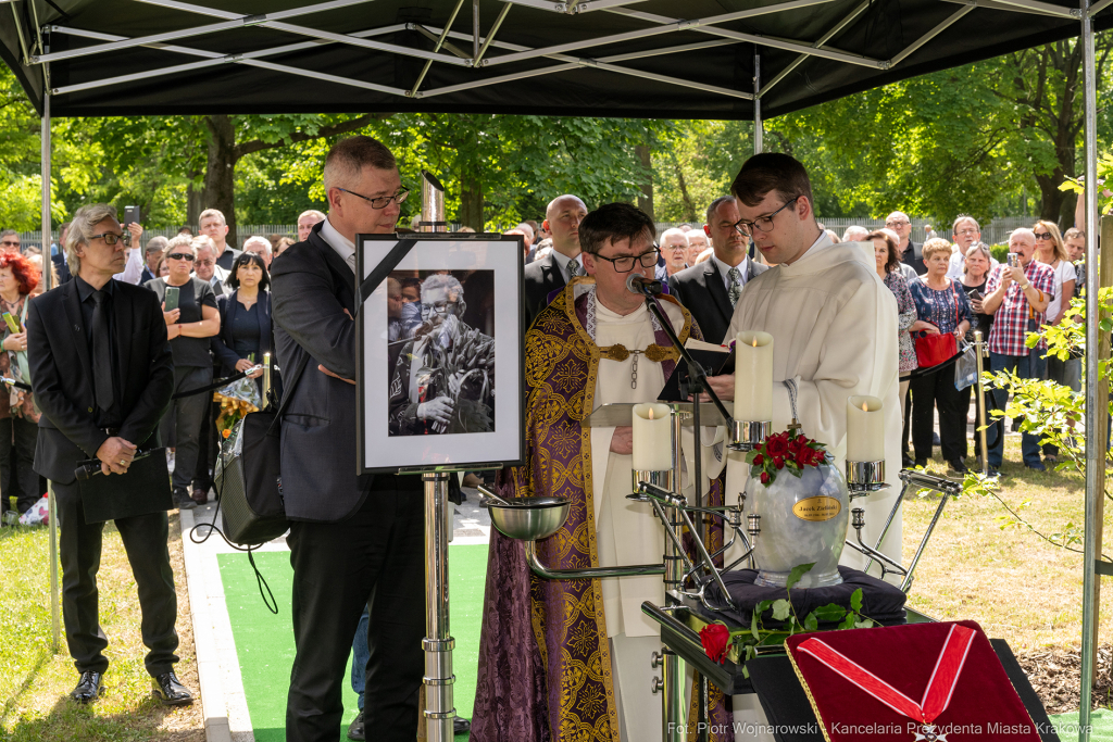 Prezydent, Miszalski, Duda, pogrzeb, Jacek Zieliński, Skald, Rakowicki, cmentarz, Andrzej Zielińsk  Autor: P. Wojnarowski