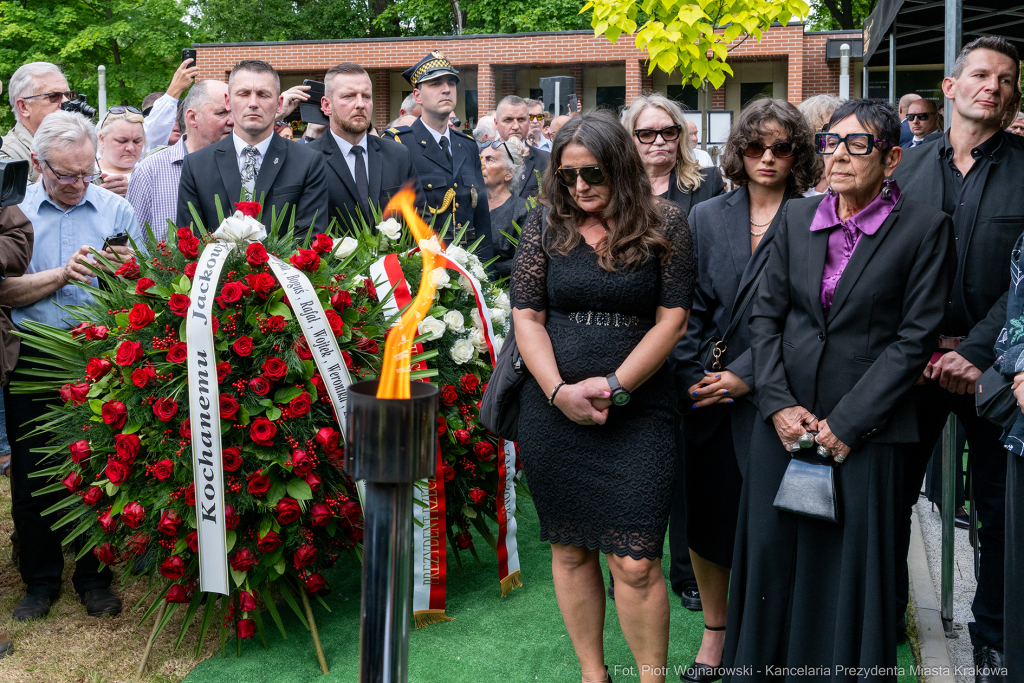Prezydent, Miszalski, Duda, pogrzeb, Jacek Zieliński, Skald, Rakowicki, cmentarz, Andrzej Zielińsk  Autor: P. Wojnarowski