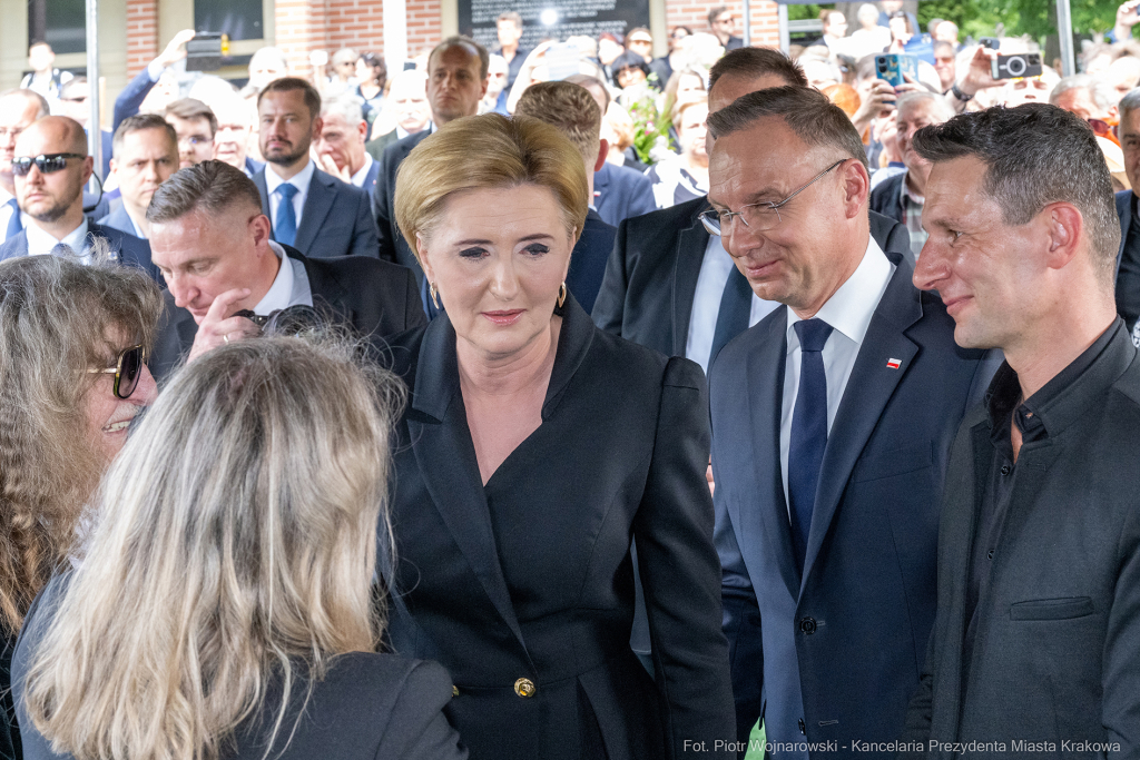 Prezydent, Miszalski, Duda, pogrzeb, Jacek Zieliński, Skald, Rakowicki, cmentarz, Andrzej Zielińsk  Autor: P. Wojnarowski