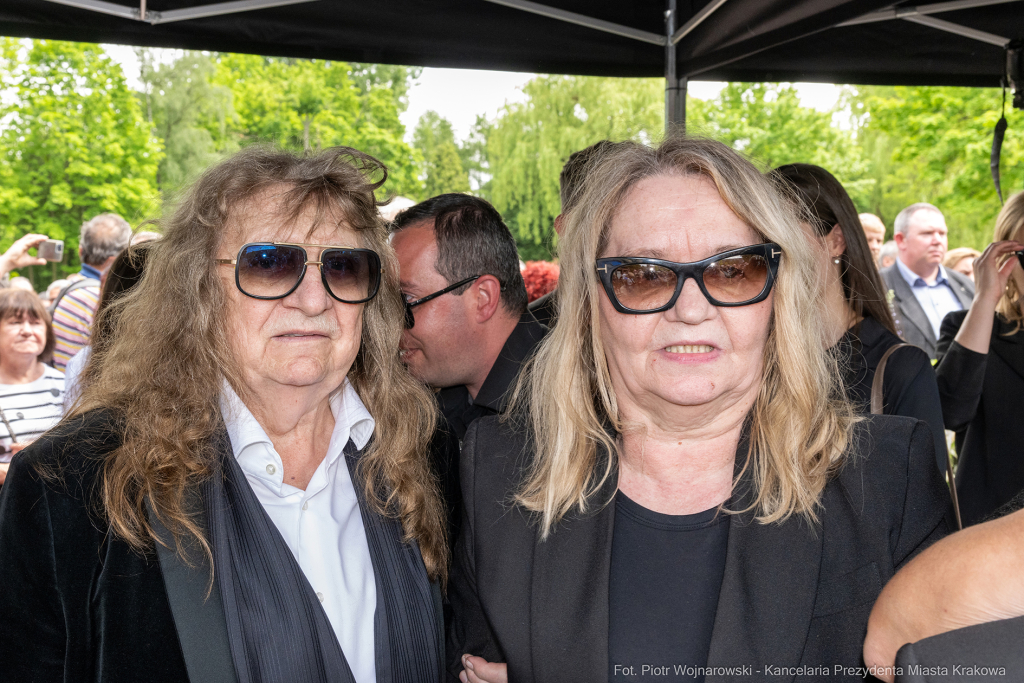 Prezydent, Miszalski, Duda, pogrzeb, Jacek Zieliński, Skald, Rakowicki, cmentarz, Andrzej Zielińsk  Autor: P. Wojnarowski