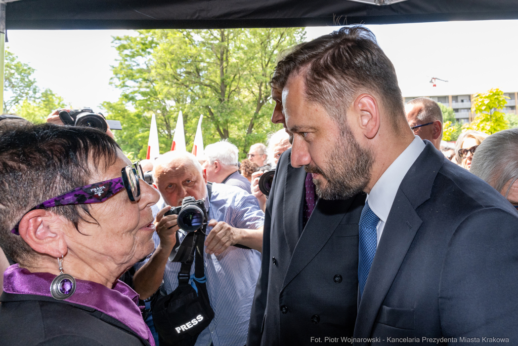 Prezydent, Miszalski, Duda, pogrzeb, Jacek Zieliński, Skald, Rakowicki, cmentarz, Andrzej Zielińsk  Autor: P. Wojnarowski