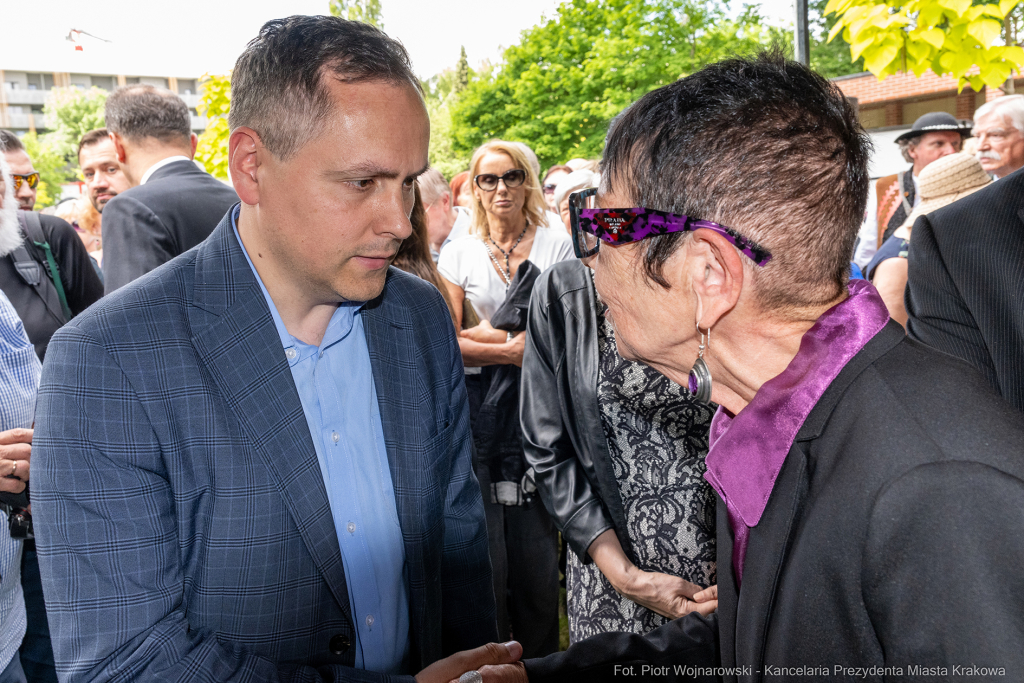 Prezydent, Miszalski, Duda, pogrzeb, Jacek Zieliński, Skald, Rakowicki, cmentarz, Andrzej Zielińsk  Autor: P. Wojnarowski