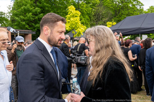 Prezydent, Miszalski, Duda, pogrzeb, Jacek Zieliński, Skald, Rakowicki, cmentarz, Andrzej Zielińsk