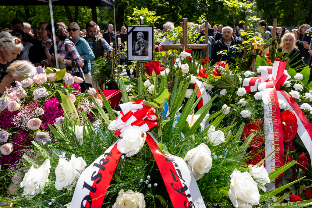 Prezydent, Miszalski, Duda, pogrzeb, Jacek Zieliński, Skald, Rakowicki, cmentarz, Andrzej Zielińsk  Autor: P. Wojnarowski
