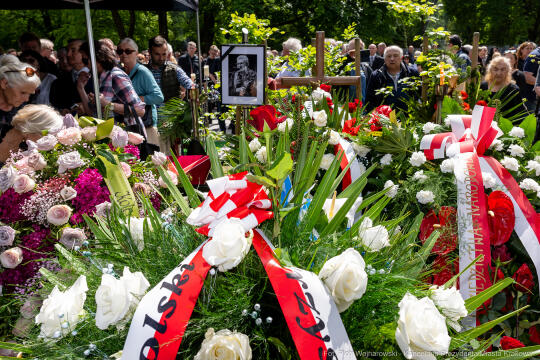 Prezydent, Miszalski, Duda, pogrzeb, Jacek Zieliński, Skald, Rakowicki, cmentarz, Andrzej Zielińsk