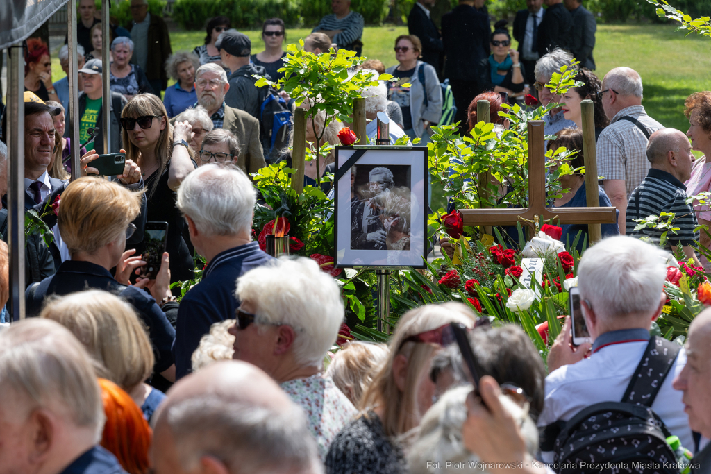 Prezydent, Miszalski, Duda, pogrzeb, Jacek Zieliński, Skald, Rakowicki, cmentarz, Andrzej Zielińsk  Autor: P. Wojnarowski
