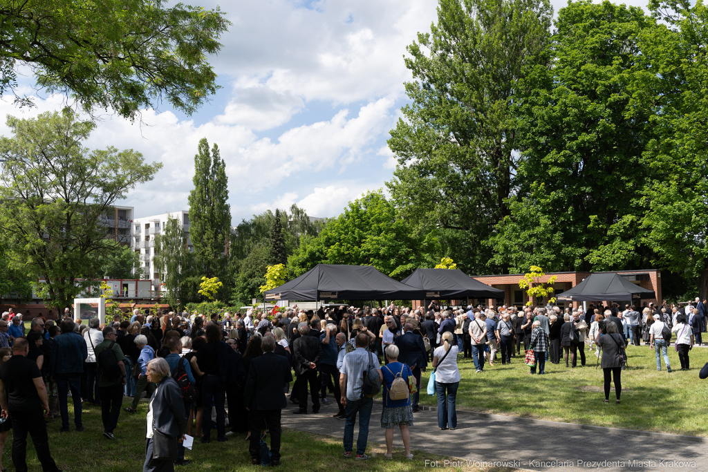 Prezydent, Miszalski, Duda, pogrzeb, Jacek Zieliński, Skald, Rakowicki, cmentarz, Andrzej Zielińsk  Autor: P. Wojnarowski
