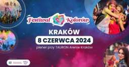 Logo: Festiwal Kolorów w Krakowie (Krakow Festival of Colours)