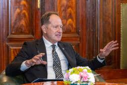 Prezydent, Miszalski, Mark Brzezinski, ambasador USA, spotkanie, Kraków