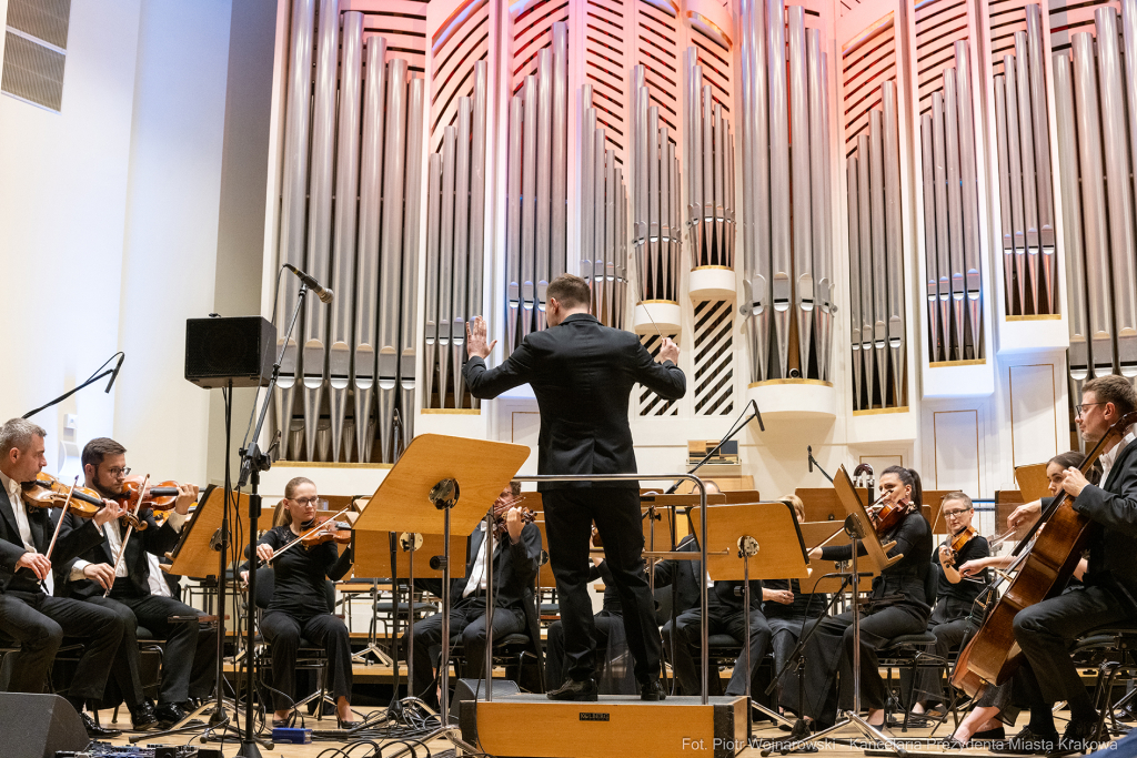 Prezydent, Miszalski, Mark Brzezinski, ambasador USA, Kraków, FMF, Festiwal Muzyki Filmowej, otwarc  Autor: P. Wojnarowski