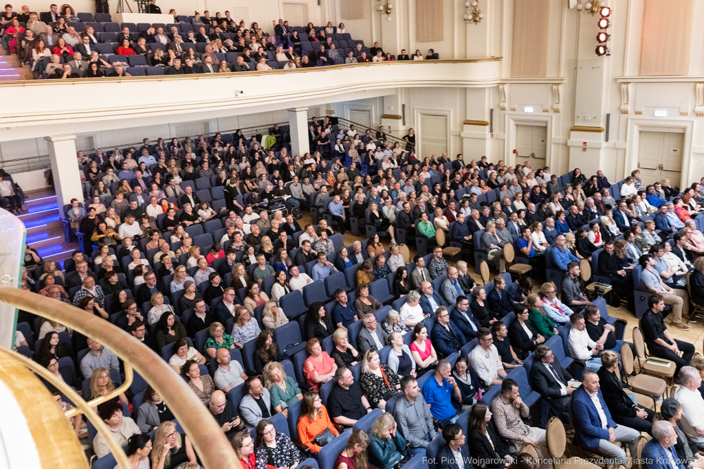 Prezydent, Miszalski, Mark Brzezinski, ambasador USA, Kraków, FMF, Festiwal Muzyki Filmowej, otwarc  Autor: P. Wojnarowski