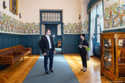 Andrij Moskalenko, Wicemer Lwowa, Stanisław Mazur, I Zastępca Prezydenta Krakowa spotkanie, Krakó