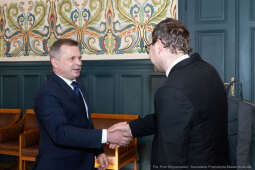 Andrij Moskalenko, Wicemer Lwowa, Stanisław Mazur, I Zastępca Prezydenta Krakowa spotkanie, Krakó