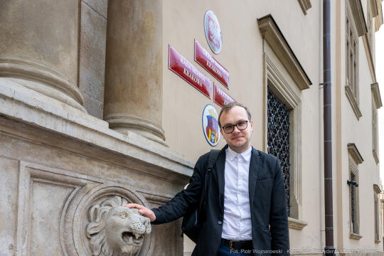 Andrij Moskalenko, Wicemer Lwowa, Stanisław Mazur, I Zastępca Prezydenta Krakowa spotkanie, Krakó