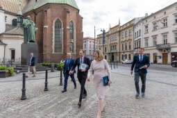 Prezydent, Miszalski, Mark Brzezinski, ambasador USA, spotkanie, Kraków_copy