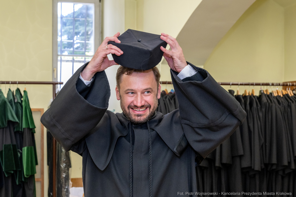 Miszalski, Mazur, Uniwersytet Ekonomiczny, doktorat, uroczystość  Autor: P. Wojnarowski