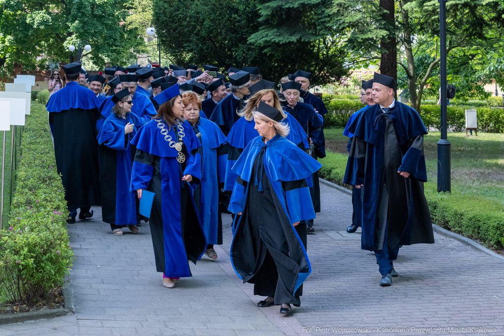 Miszalski, Mazur, Uniwersytet Ekonomiczny, doktorat, uroczystość  Autor: P. Wojnarowski