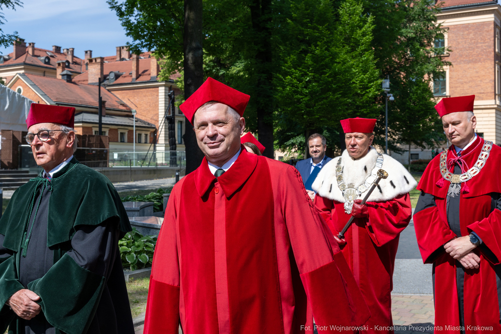 Miszalski, Mazur, Uniwersytet Ekonomiczny, doktorat, uroczystość  Autor: P. Wojnarowski