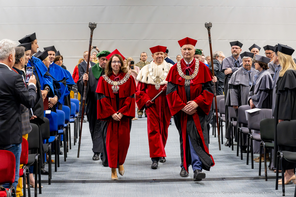 Miszalski, Mazur, Uniwersytet Ekonomiczny, doktorat, uroczystość  Autor: P. Wojnarowski