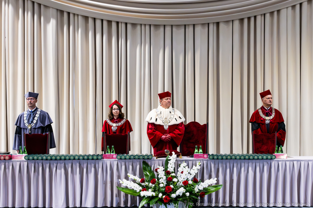 Miszalski, Mazur, Uniwersytet Ekonomiczny, doktorat, uroczystość  Autor: P. Wojnarowski