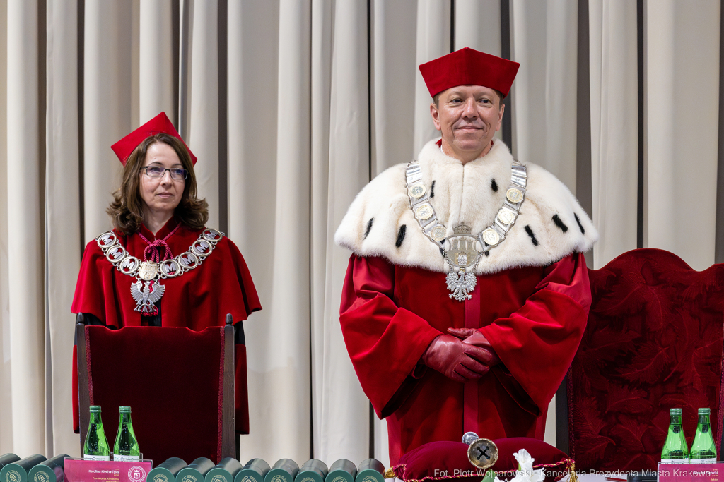 Miszalski, Mazur, Uniwersytet Ekonomiczny, doktorat, uroczystość  Autor: P. Wojnarowski