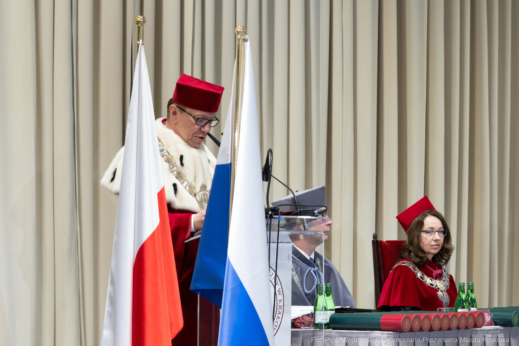 Miszalski, Mazur, Uniwersytet Ekonomiczny, doktorat, uroczystość  Autor: P. Wojnarowski