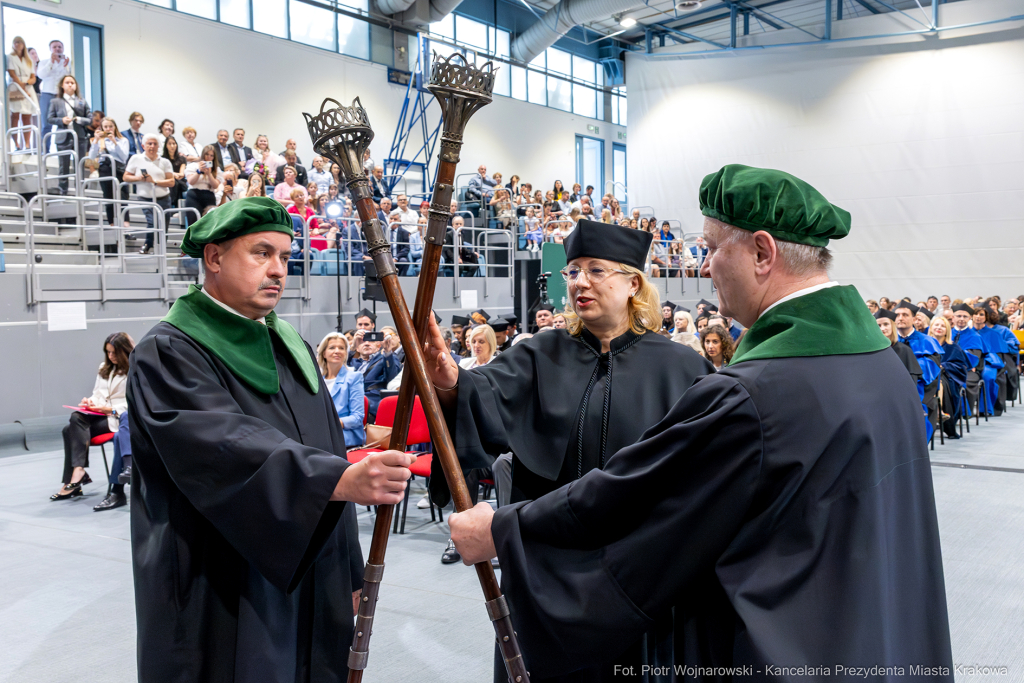 Miszalski, Mazur, Uniwersytet Ekonomiczny, doktorat, uroczystość  Autor: P. Wojnarowski