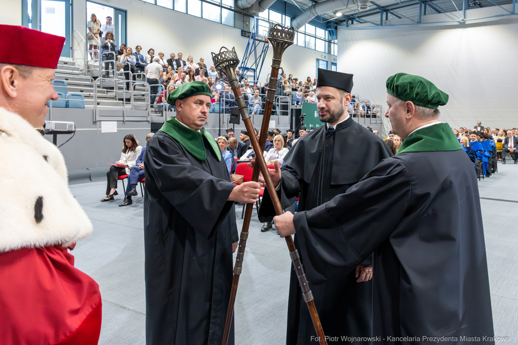 Miszalski, Mazur, Uniwersytet Ekonomiczny, doktorat, uroczystość  Autor: P. Wojnarowski