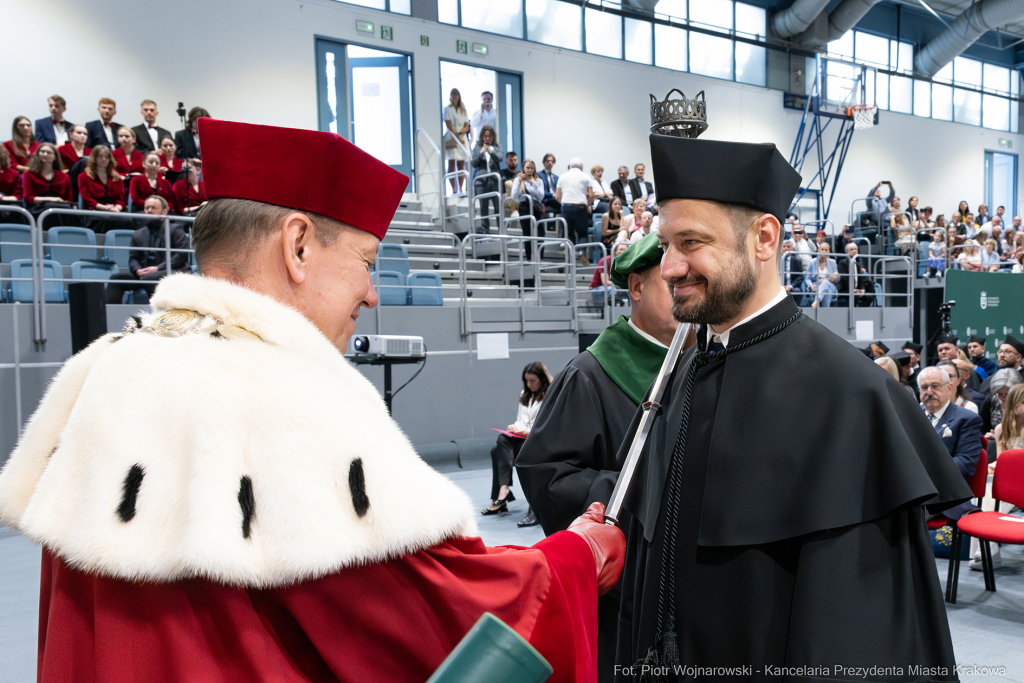 Miszalski, Mazur, Uniwersytet Ekonomiczny, doktorat, uroczystość  Autor: P. Wojnarowski