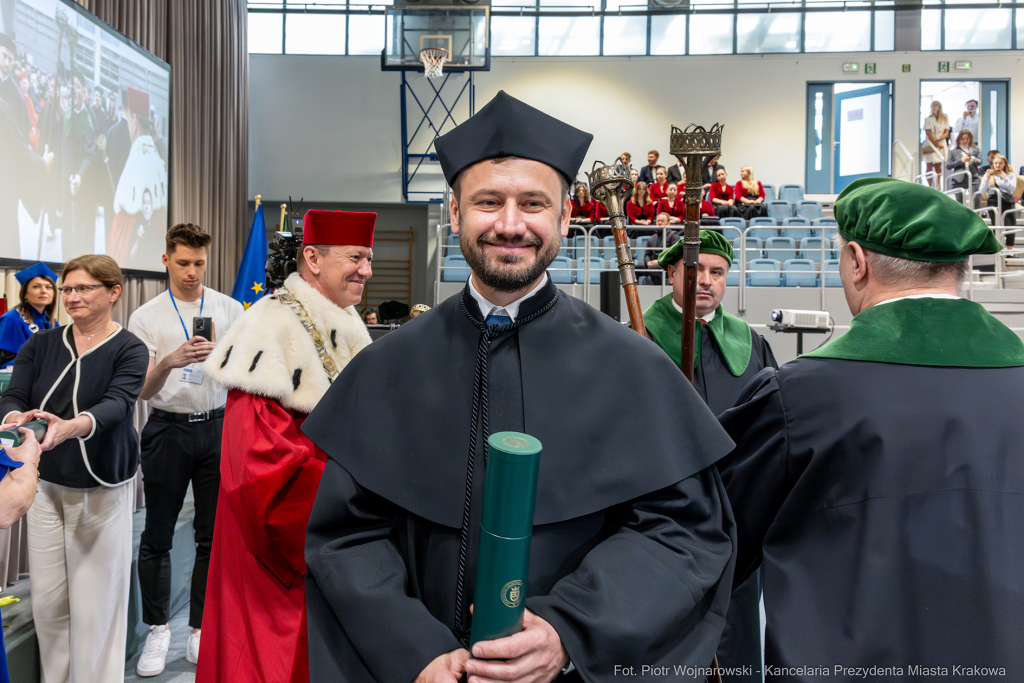 Miszalski, Mazur, Uniwersytet Ekonomiczny, doktorat, uroczystość  Autor: P. Wojnarowski