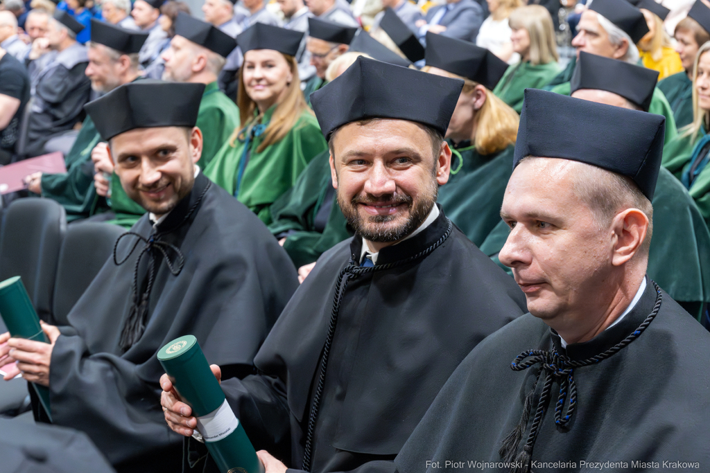Miszalski, Mazur, Uniwersytet Ekonomiczny, doktorat, uroczystość  Autor: P. Wojnarowski