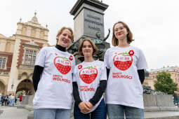 Miszalski, prezydent, obchody, Dzień Wolności i Praw Obywatelskich, obchody, Rynek, korowód, Drze