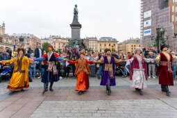 Miszalski, prezydent, obchody, Dzień Wolności i Praw Obywatelskich, obchody, Rynek, korowód, Drze