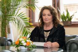 Dymna Anna, Miszalski Aleksander, prezydent, przewodniczący, spotkanie, Kosek Jakub