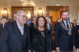 Dymna Anna, Miszalski Aleksander, prezydent, przewodniczący, spotkanie, Kosek Jakub, Honorowa Obywa