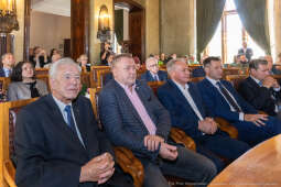 Dymna Anna, Miszalski Aleksander, prezydent, przewodniczący, spotkanie, Kosek Jakub, Honorowa Obywa