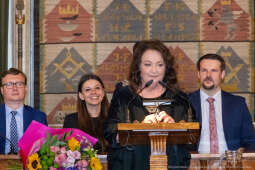 Dymna Anna, Miszalski Aleksander, prezydent, przewodniczący, spotkanie, Kosek Jakub, Honorowa Obywa