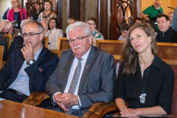 Dymna Anna, Miszalski Aleksander, prezydent, przewodniczący, spotkanie, Kosek Jakub, Honorowa Obywa