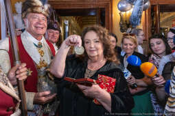 Dymna Anna, Miszalski Aleksander, prezydent, przewodniczący, spotkanie, Kosek Jakub, Honorowa Obywa