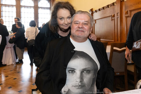 Anna Dymna, honorowa obywatelka Krakowa, gratulacje, Boniecki, Jaśkowiec, Klaman, Baran, Jazgar