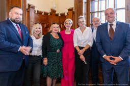 Anna Dymna, honorowa obywatelka Krakowa, gratulacje, Boniecki, Jaśkowiec, Klaman, Baran, Jazgar