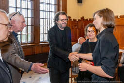 Anna Dymna, honorowa obywatelka Krakowa, gratulacje, Boniecki, Jaśkowiec, Klaman, Baran, Jazgar