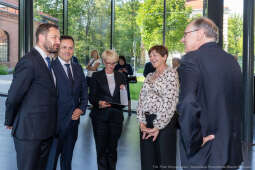 umk_0841.jpg-Miszalski Aleksander, prezydent, Kosek Jakub, korpus konsularny, MUFO, spotkanie