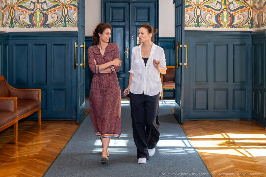 Magdalena Różczka, Miszalski, Fundacja „Ukochani”, spotkanie, Prezydent Krakowa