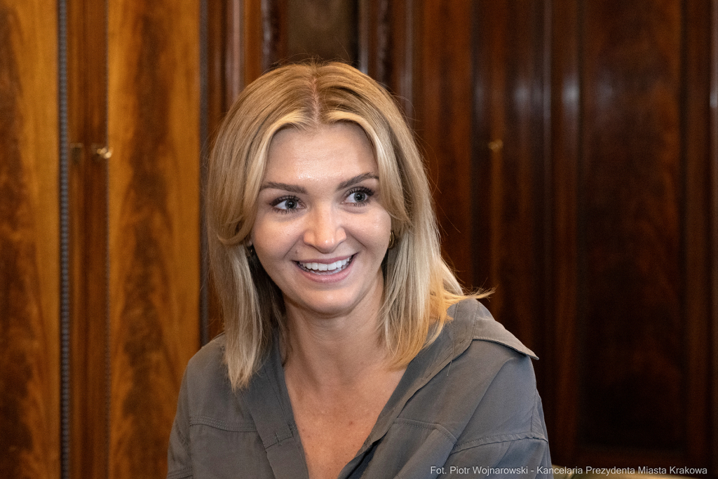 Magdalena Różczka, Miszalski, Fundacja „Ukochani”, spotkanie, Prezydent Krakowa  Autor: P. Wojnarowski