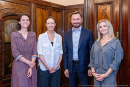 Magdalena Różczka, Miszalski, Fundacja „Ukochani”, spotkanie, Prezydent Krakowa