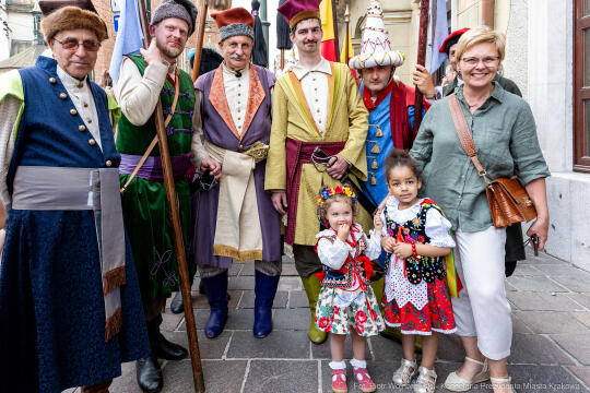 harce, lajkonik, 2024, Rynek, Sęk Niezabitowski, haracz, pochód